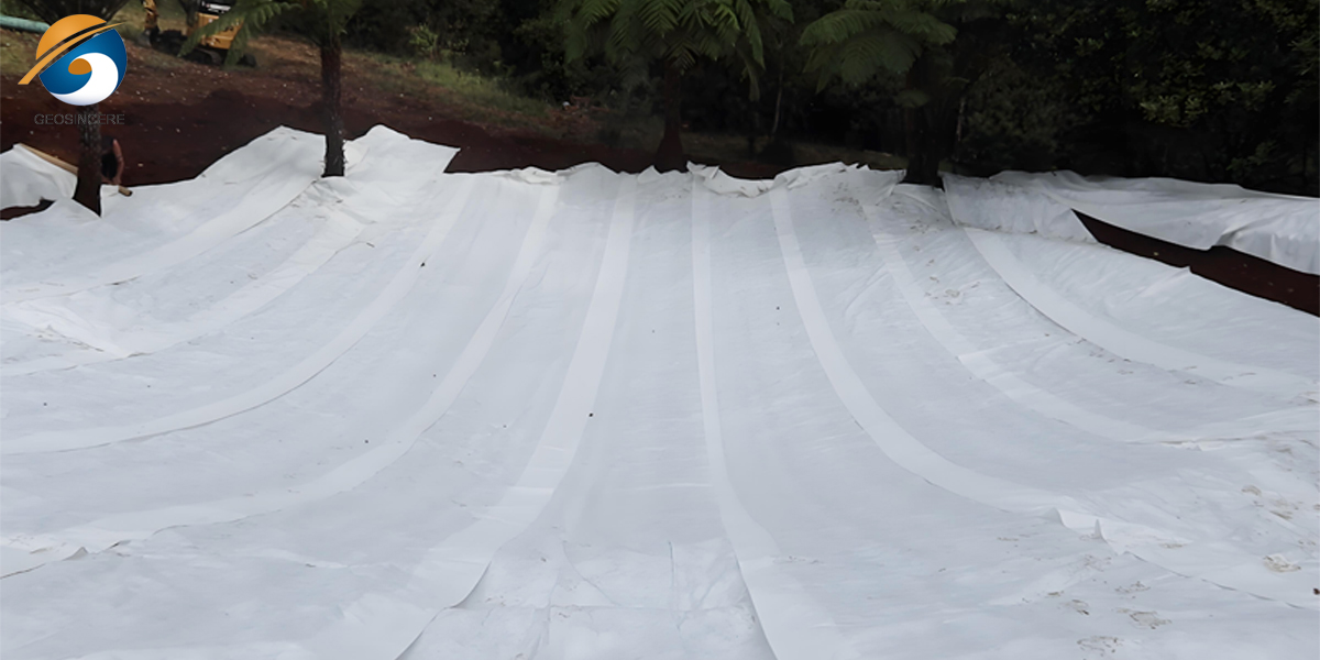 Дренажная геотекстильная мембрана для борьбы с эрозией