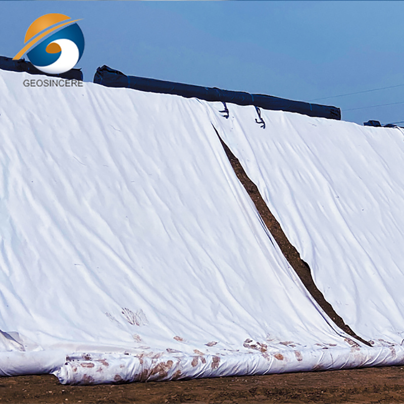 Высокопрочное армирование подложки из геотекстиля