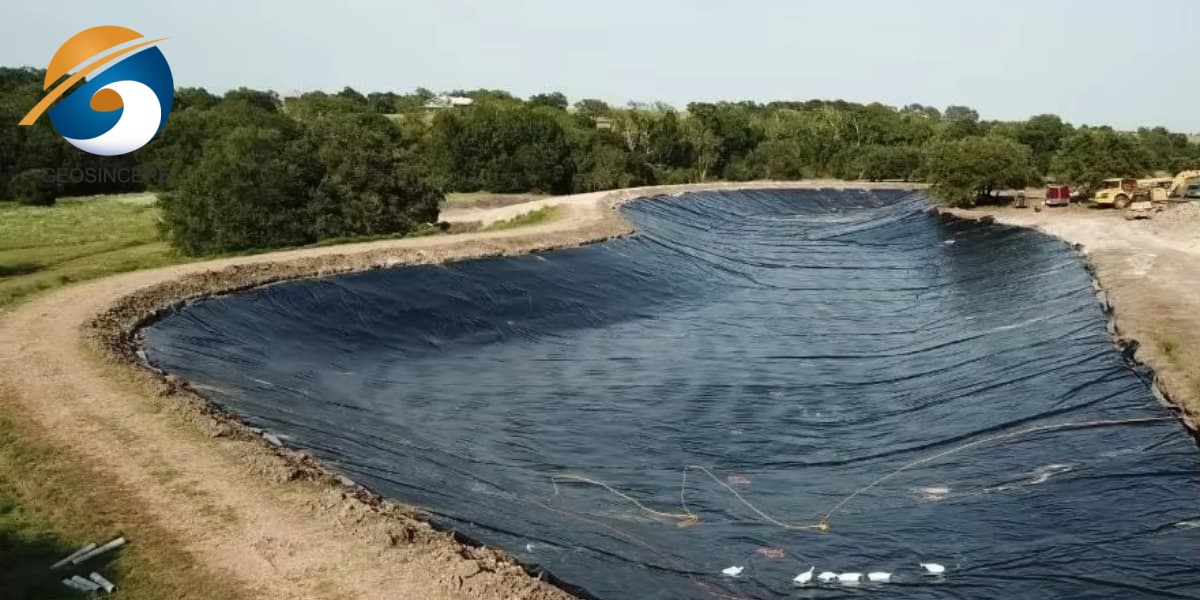 غشاء جغرافي HDPE عالي الجودة لمشاريع العزل المائي والاحتواء