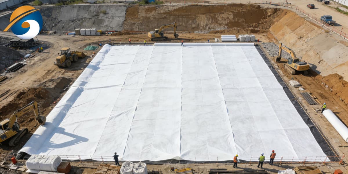 قماش ترشيح تحت البلاط للتحكم في التعرية قماش ترشيح تحت البلاط للتحكم في التعرية