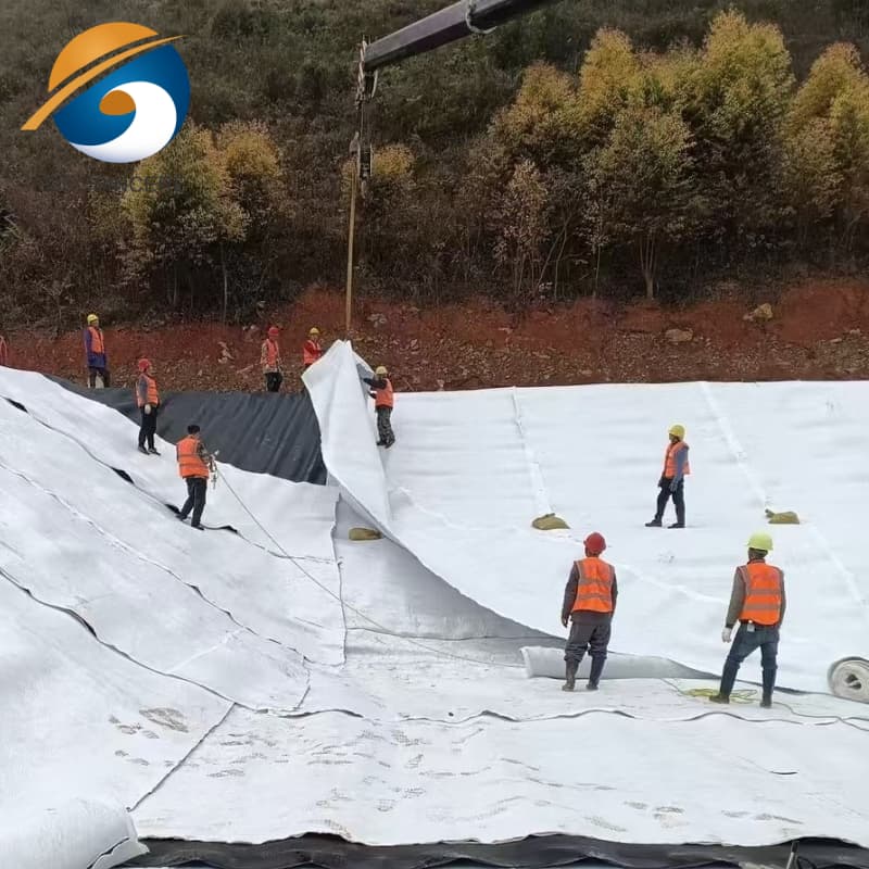 Geogewebe für Stützmauern