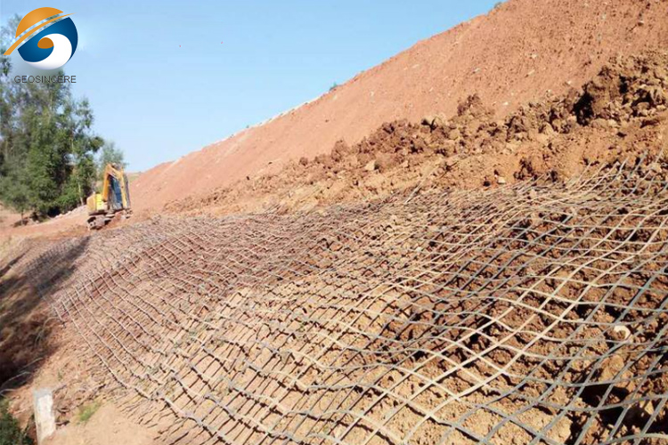 Geomalla soldada de acero y plástico para estabilidad de pendientes Geomalla soldada de acero y plástico para estabilidad de pendientes