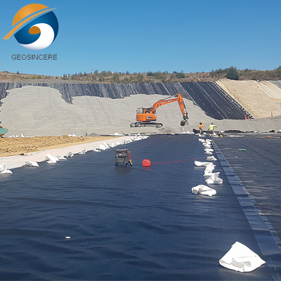 1,5 mm monostrukturierte HDPE-Geomembranauskleidung