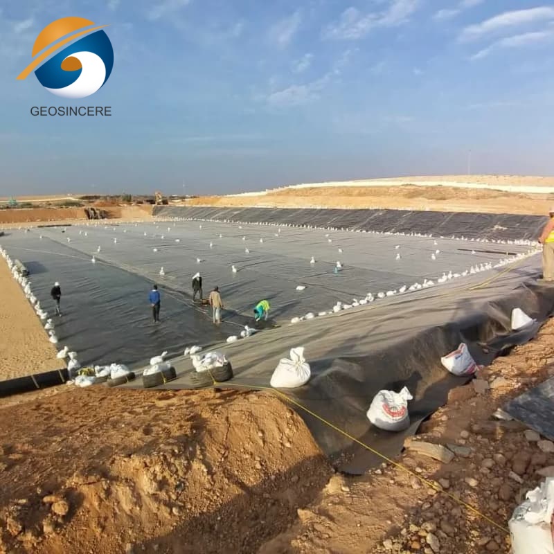 Geomembrana de PVC de 1 mm para Rendimiento de Impermeabilización a Largo Plazo