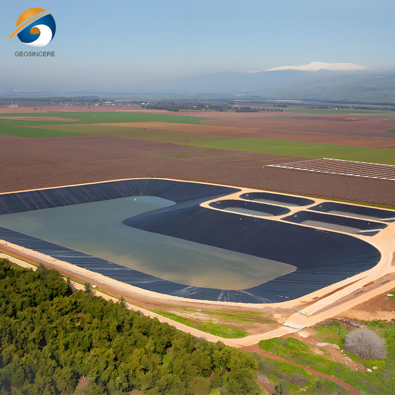 Мембрана LDPE для облицовки пруда