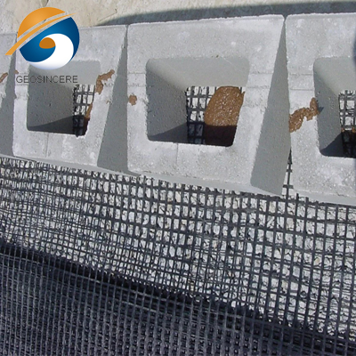 กำแพงกันดินด้วย geogrid