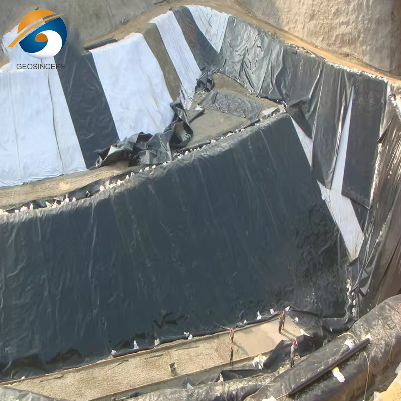 1.5mm Landfill HDPE Retention Pond Liner Geomembrane