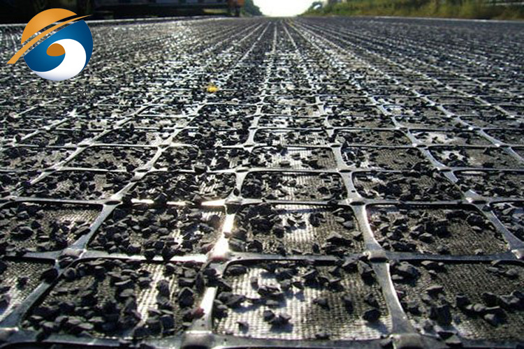 Армированная полипропиленовая двуосная георешетка для подпорной стенки Армированная полипропиленовая двуосная георешетка для подпорной стенки