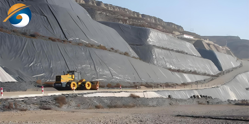 Геомембрана в HDPE Геомембрана в HDPE