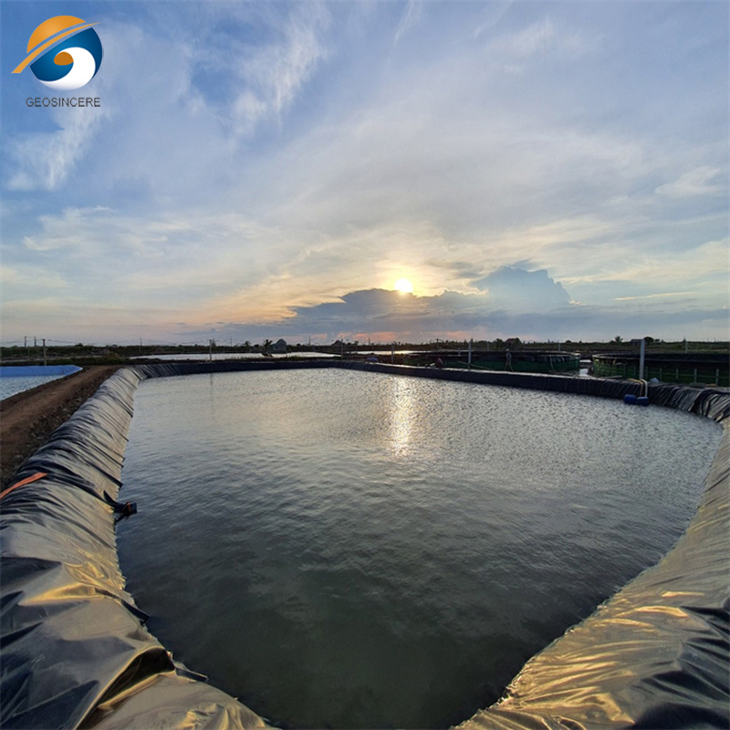 Геомембрана HDPE для пруда, круглые резервуары для аквакультуры