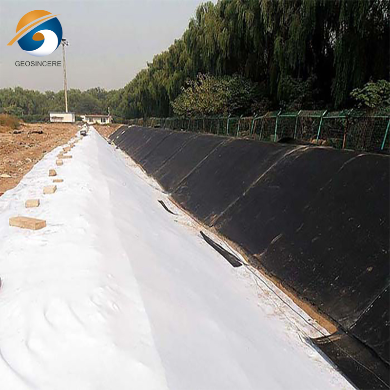 แผ่นใยสังเคราะห์เสริมแรง Geomembrane กันน้ำ