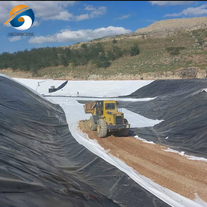 Геомембрана HDPE 1,5 мм для подкладки резервуара для воды