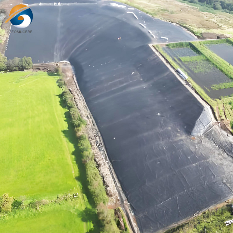 Geomembrana impermeável para petróleo e gás