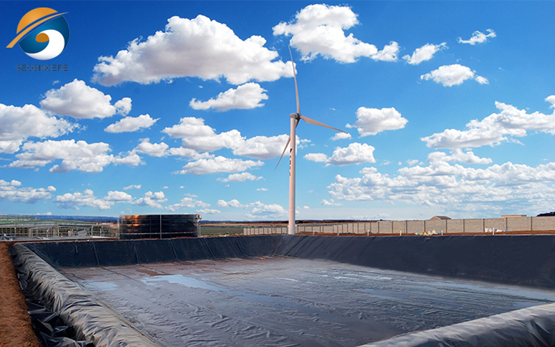 HDPE-Geomembran-Teichfolie 1 mm