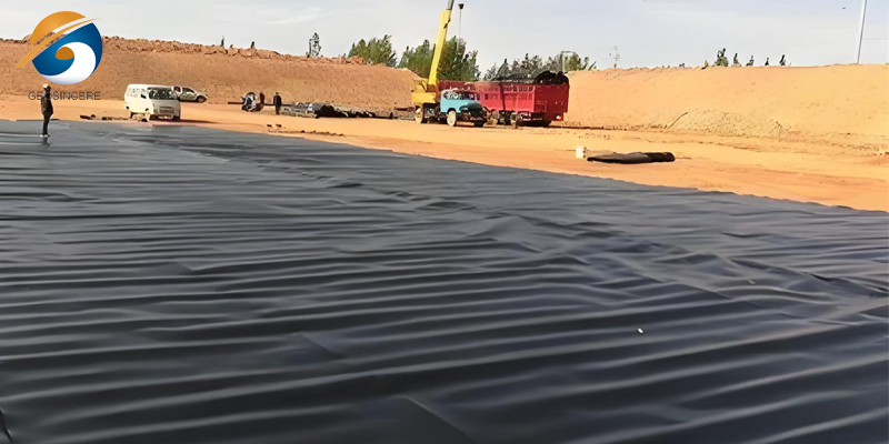 Forro de lagoa de polietileno de alta densidade Forro de lagoa de polietileno de alta densidade