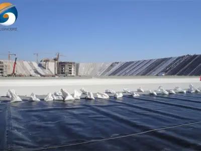 Geomembran Terbaik untuk Bantalan Pelindian Tumpukan Penambangan Emas