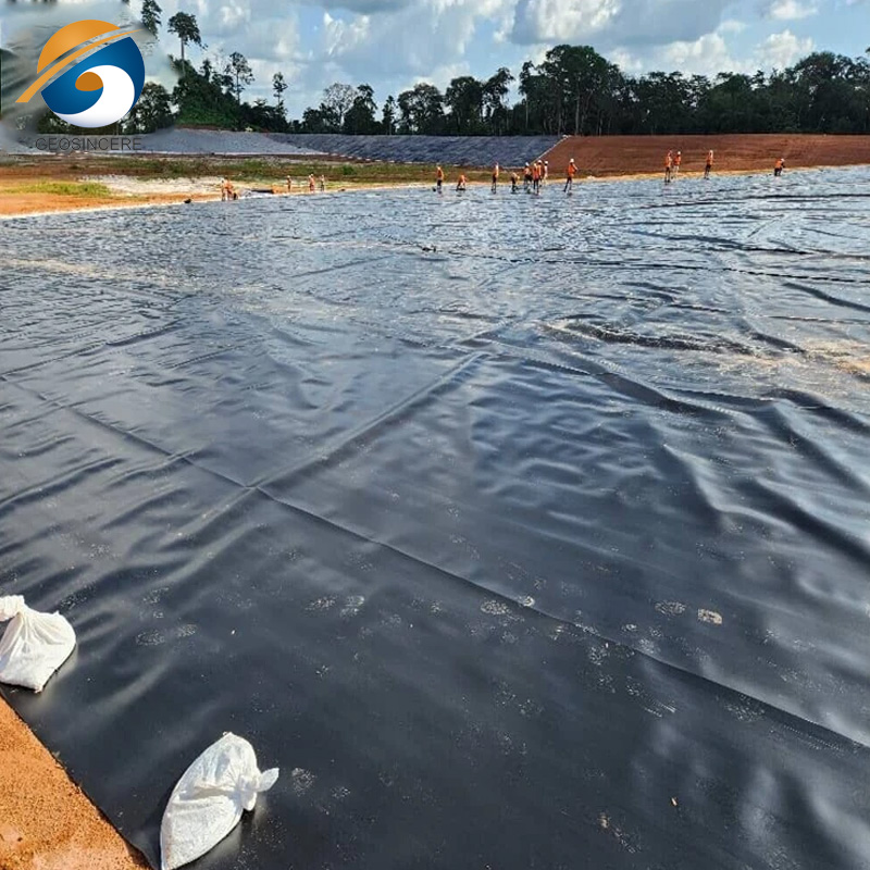 Landfill Pond Liner HDPE Impermeable Membrane 