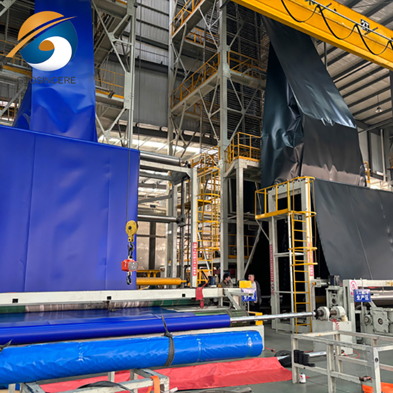 Геомембрана HDPE для защиты горнодобывающей среды Геомембрана HDPE для защиты горнодобывающей среды