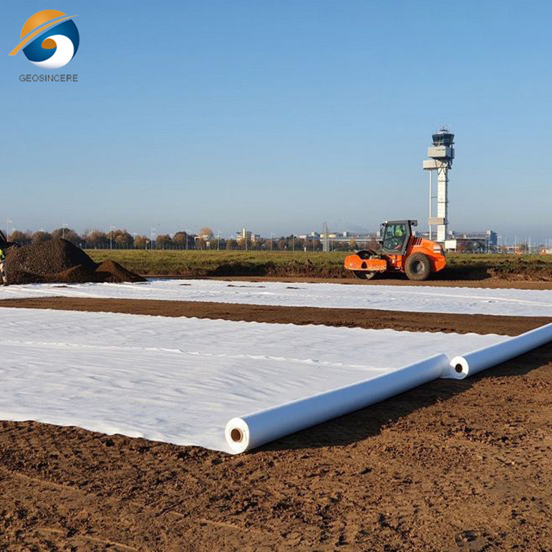 Tela geotêxtil não tecida