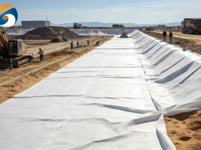 Geossintéticos GEOSINCERE, geotêxtil para utilização sob cascalho