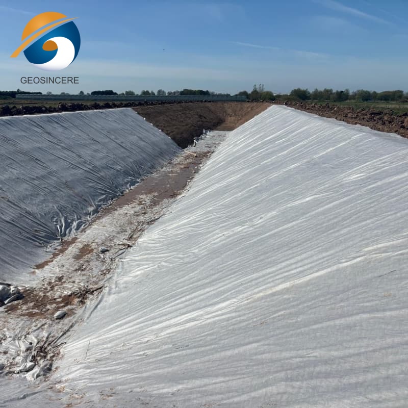 Tejido geotextil no tejido para filtración de drenaje