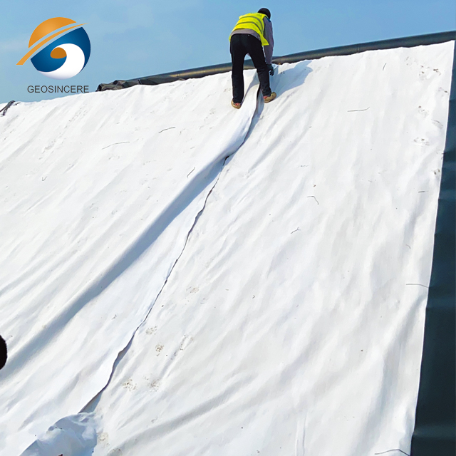 Геотекстиль из полиэстера и нетканого материала с непрерывной нитью