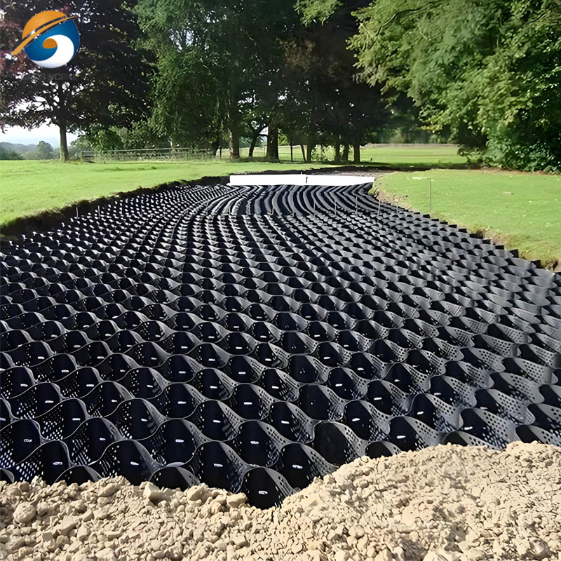 Geocélula de estabilização de solos geossintética GEOSINCERE