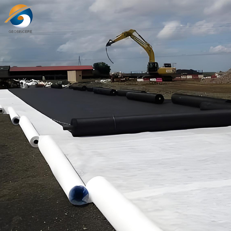 ใยสังเคราะห์สำหรับทางเดินรถใต้กรวด