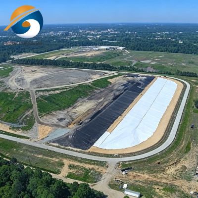 Protection des pentes par géotextile pour le contrôle de l'érosion