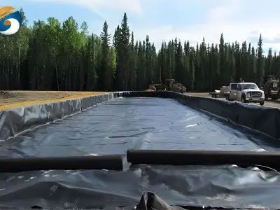 Geomembran untuk Kolam Penguapan, Tahan Sinar UV