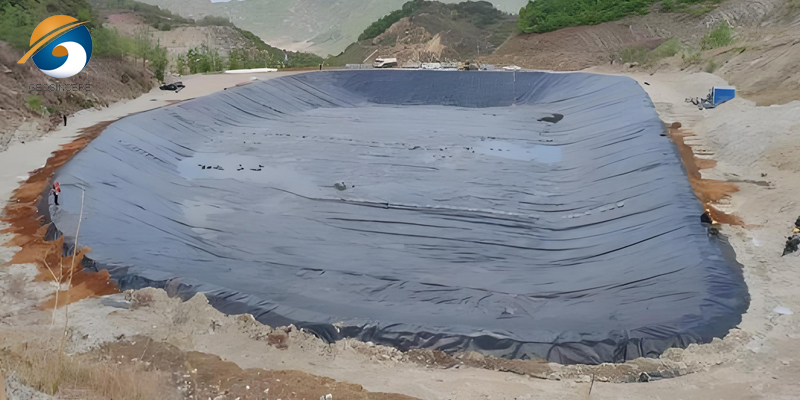 Водонепроницаемая геомембрана для пруда HDPE Водонепроницаемая геомембрана для пруда HDPE