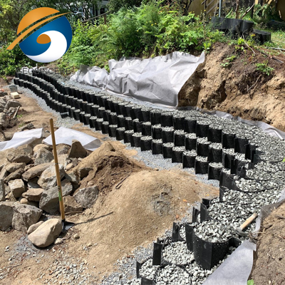 Геоячейка для борьбы с эрозией Геоячейка для борьбы с эрозией