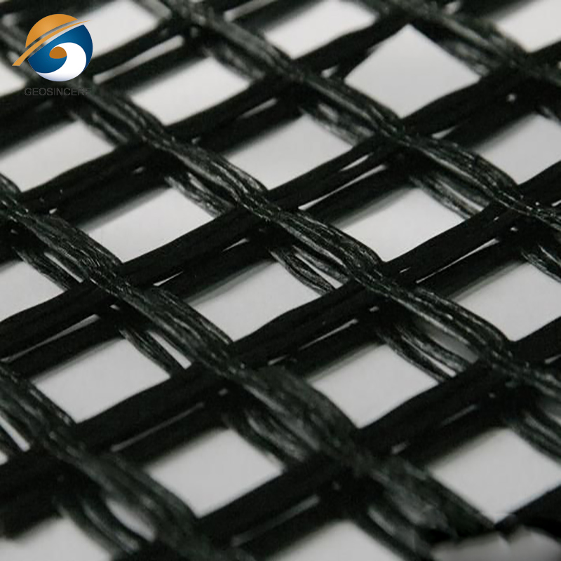 Geogrid Fiberglass Komposit Penguatan untuk Dinding Penahan