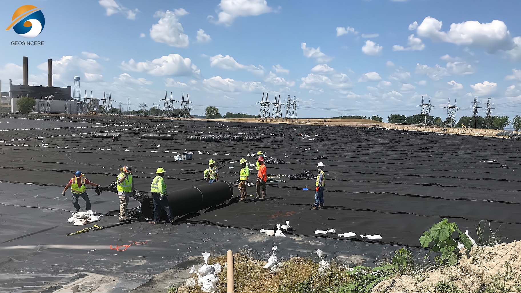 Нетканый иглопробивной геотекстиль для стабильного разделения Нетканый иглопробивной геотекстиль для стабильного разделения