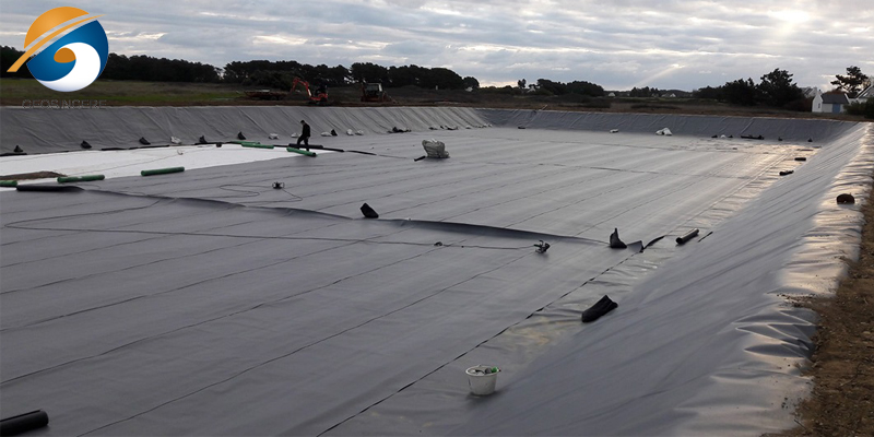 Водонепроницаемая ПВХ-геомембрана различной толщины для плотины