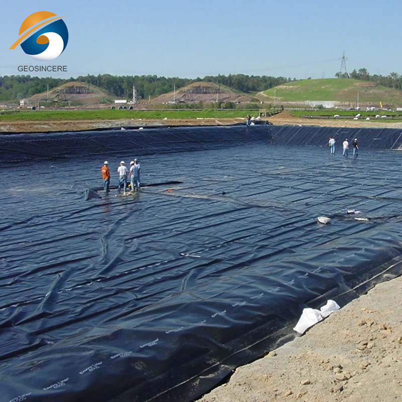 Непроницаемая геомембрана LDPE для сельского хозяйства