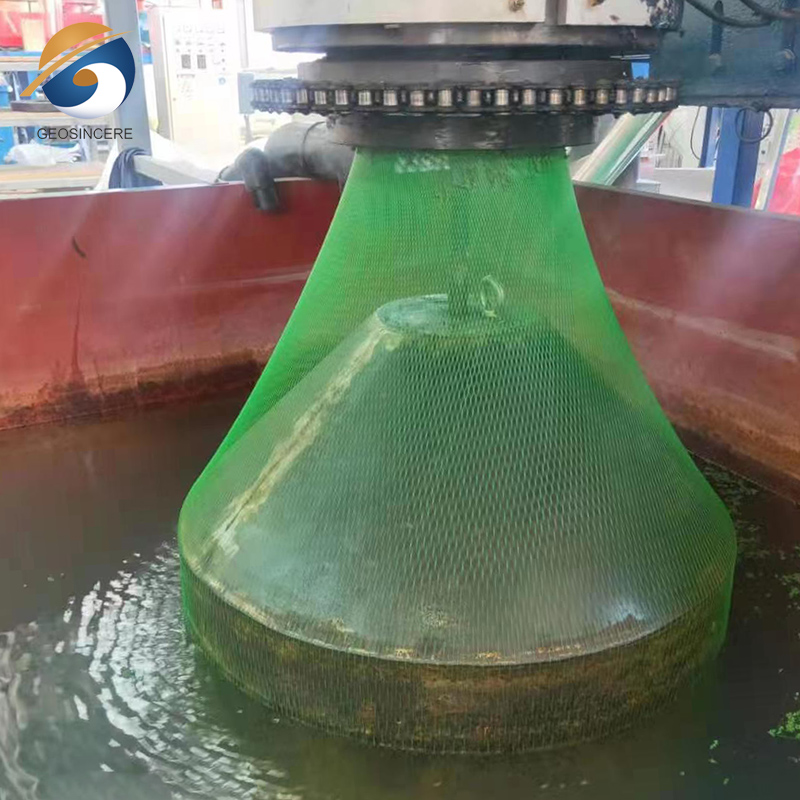 Geomat plástico HDPE para controle de erosão para estradas