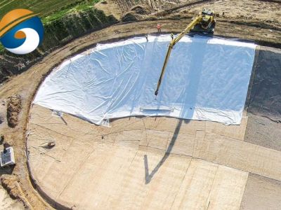 Tecido Geotêxtil GEOSINCERE Geosynthetics de 170 g para Barragem