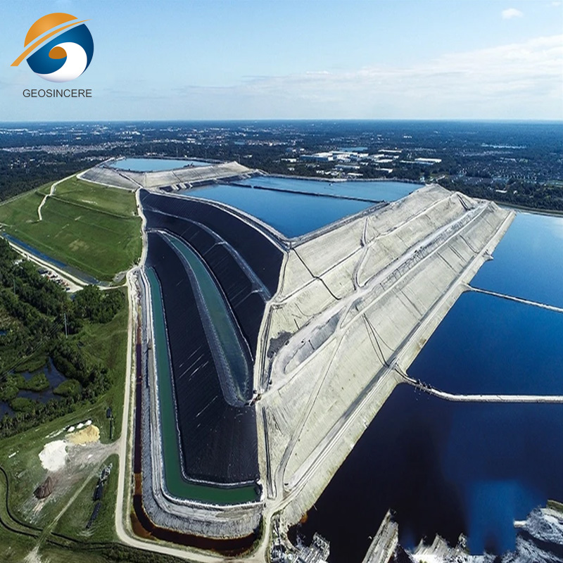 1,5 мм непроницаемые HDPE геомембранные сельскохозяйственные покрытия 1,5 мм непроницаемые HDPE геомембранные сельскохозяйственные покрытия