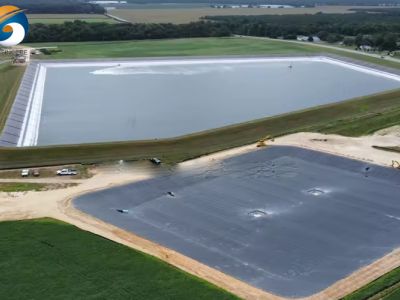 GEOSINCERE Geossintéticos Forro de Polietileno de Alta Densidade para Impermeabilização de Barragens