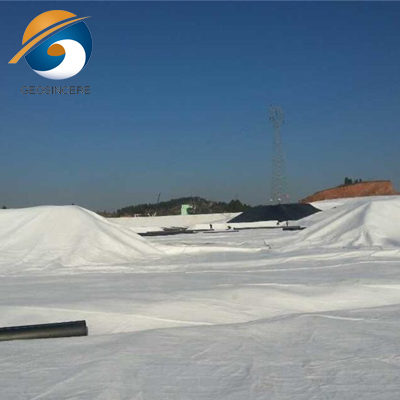 Нетканая геотекстильная мембранная дренажная ткань