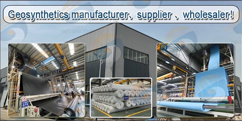 Feuilles de revêtement d'étang en PEHD à membrane imperméable Feuilles de revêtement d'étang en PEHD à membrane imperméable