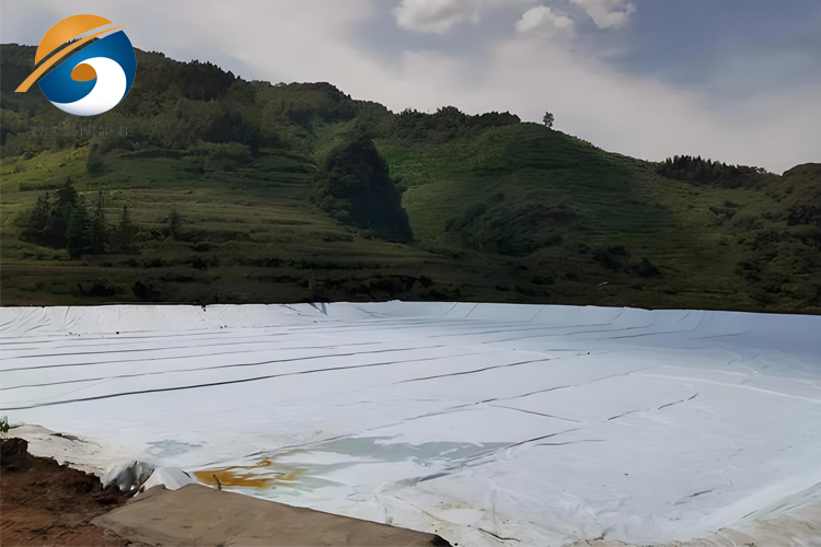 Высокопрочная нетканая полипропиленовая геотекстильная ткань Высокопрочная нетканая полипропиленовая геотекстильная ткань