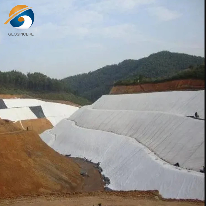 نسيج جيوتكسيل غير منسوج مثقوب بالإبرة