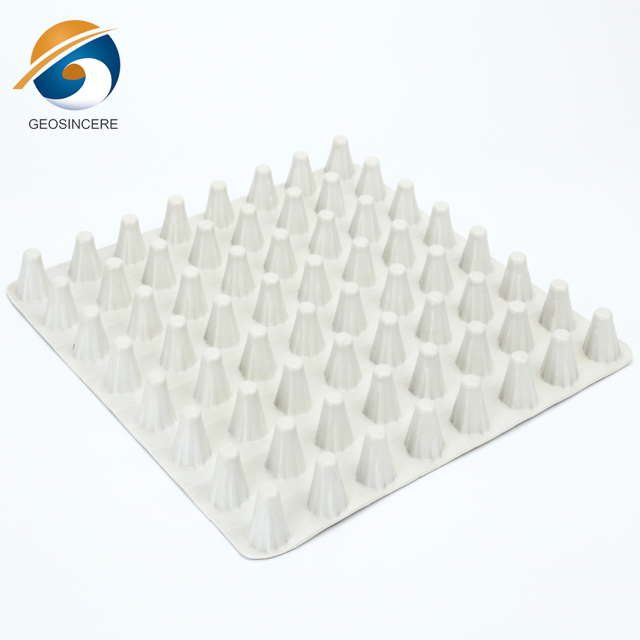 Feuilles de drainage en polypropylène géocomposite