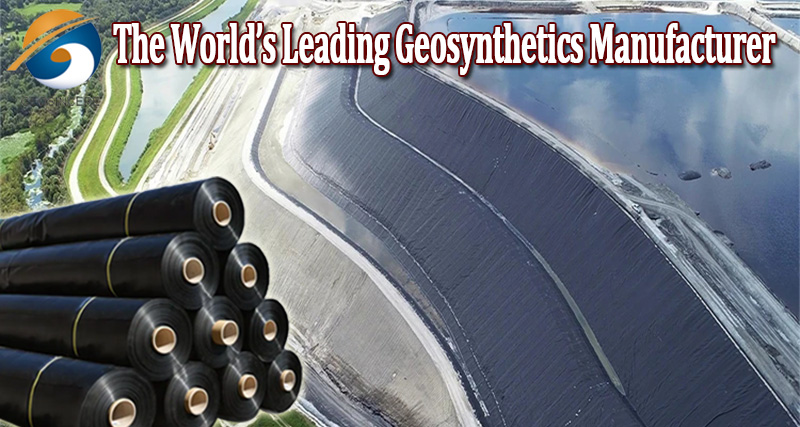 Облицовка канала, армированная гидроизоляционная мембрана из полиэтилена высокой плотности (HDPE) Облицовка канала, армированная гидроизоляционная мембрана из полиэтилена высокой плотности (HDPE)