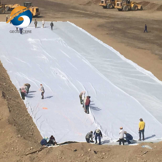 Геотекстиль из полиэстера и нетканого материала с непрерывной нитью