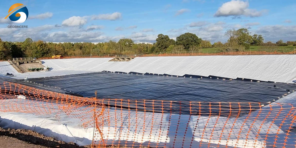 Geokunststoffdichtungsbahn 1,5 mm HDPE für Bergbauteiche