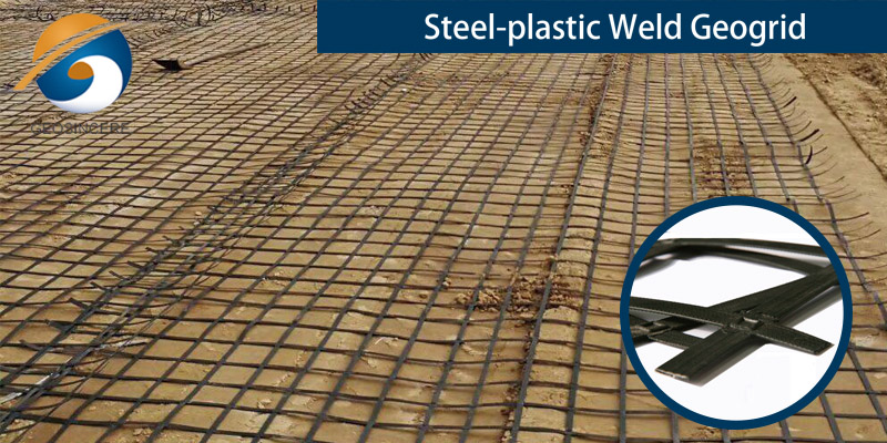 Стально-пластиковая сварная георешетка для устойчивости склонов Стально-пластиковая сварная георешетка для устойчивости склонов