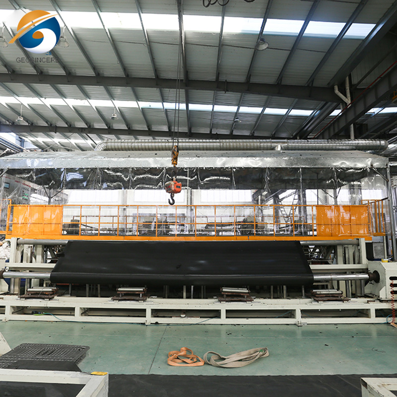 2 mm undurchlässige HDPE-Geomembranauskleidung mit Struktur